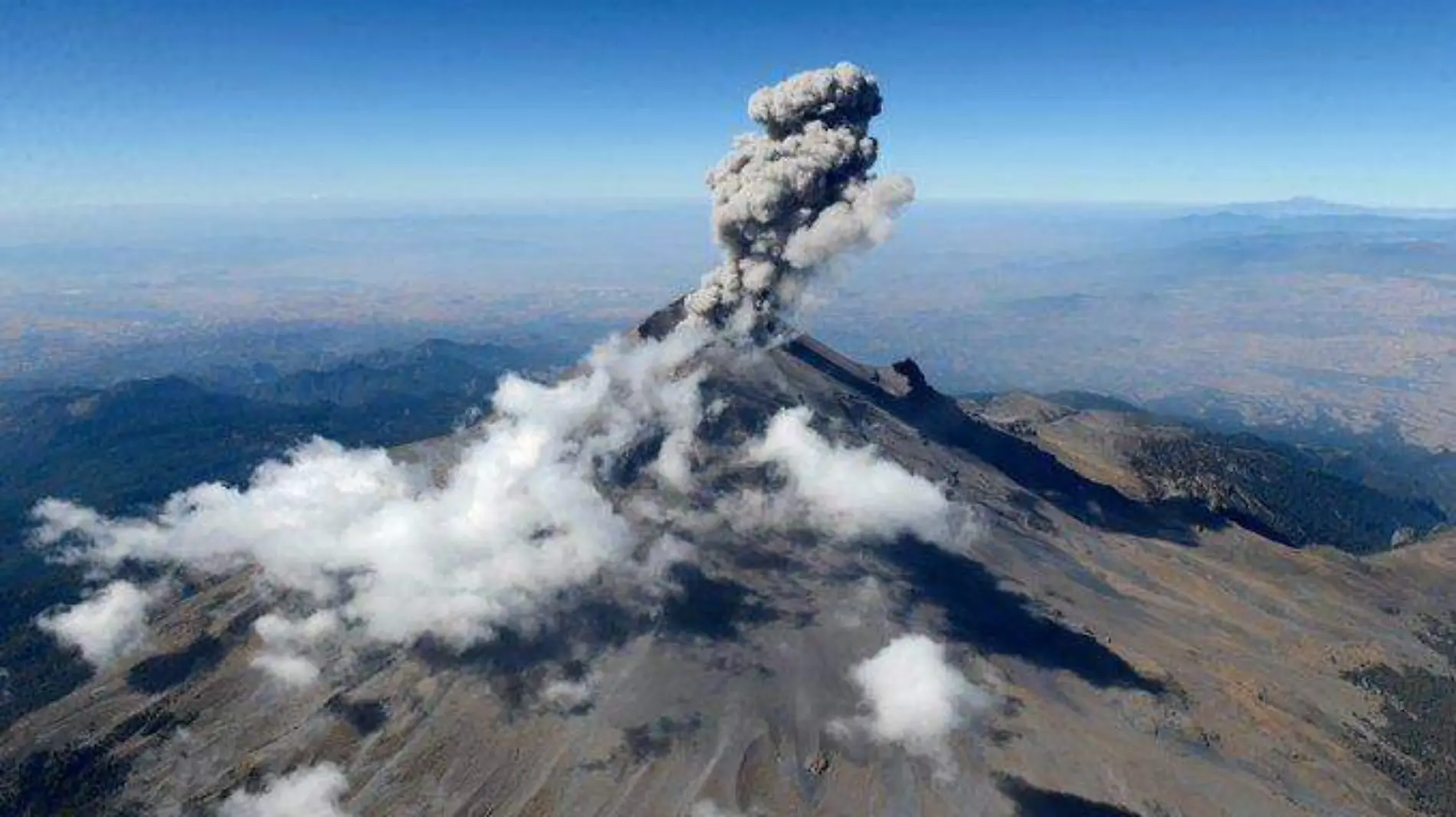 volcan popocatepetl CENAPRED